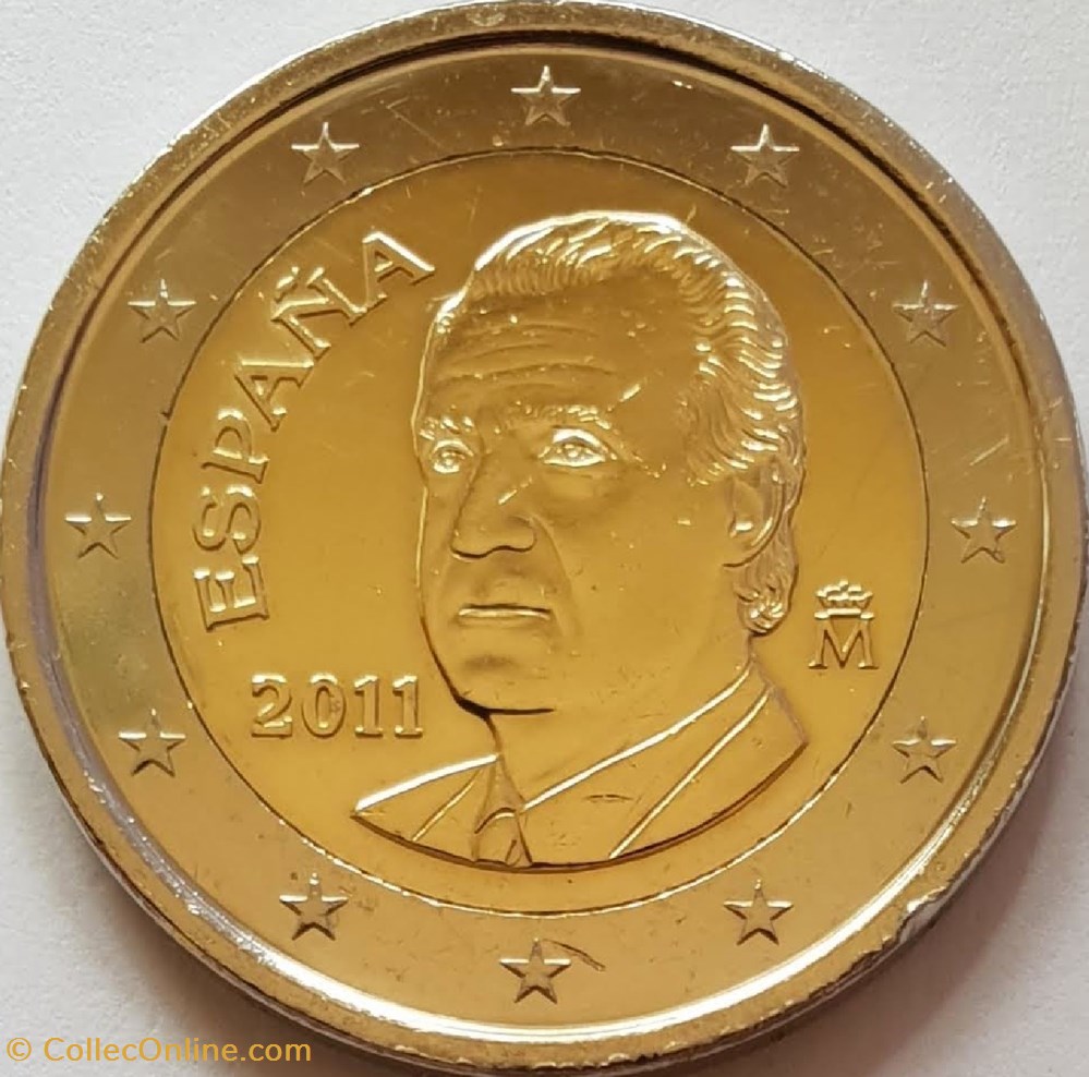 2 Euros 2011 monnaies a espagne 2 euros 2011