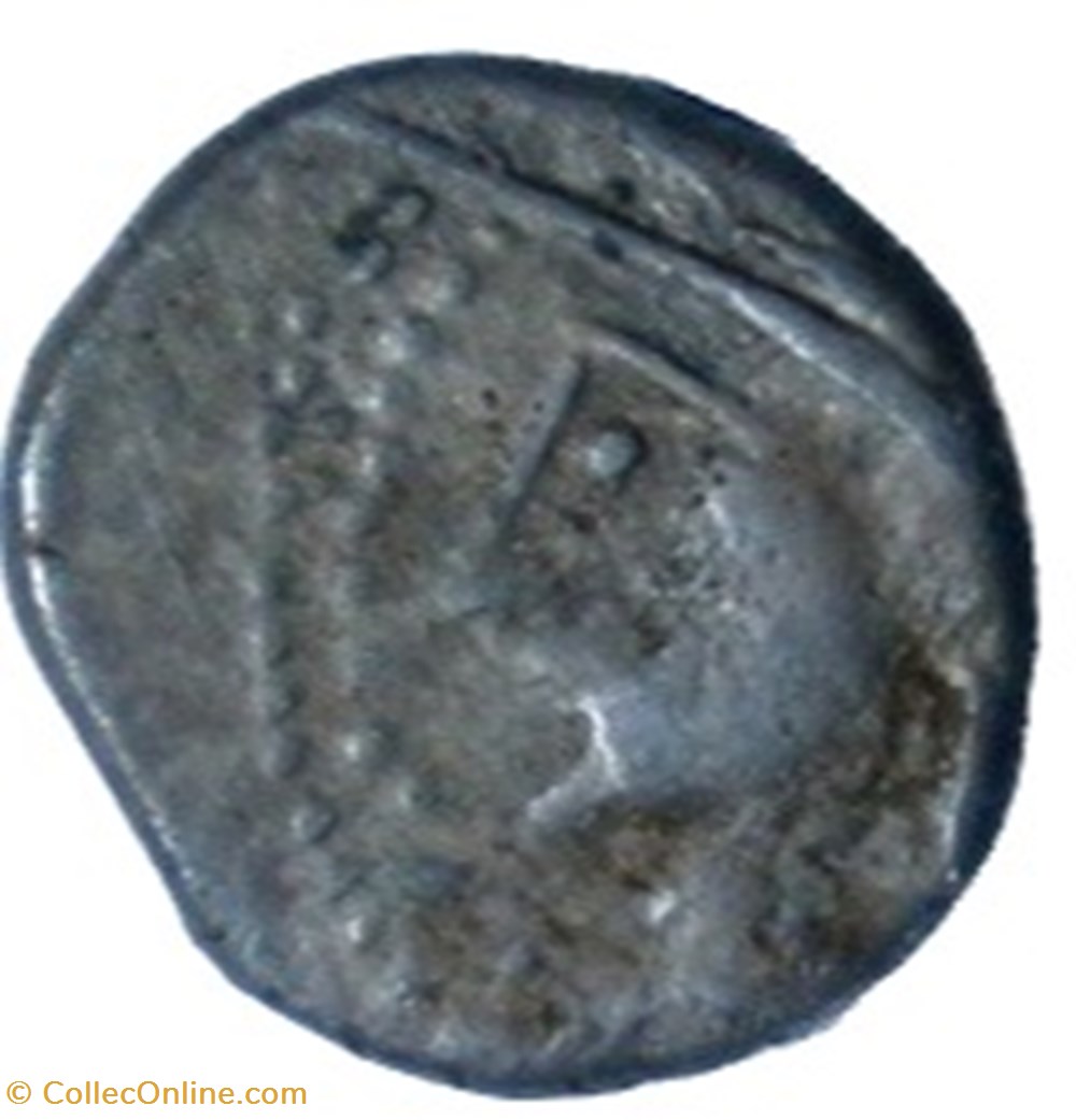 Quinaire KALETEDOY un delta monnaies antiques celtes quinaire kaletedoy un delta
