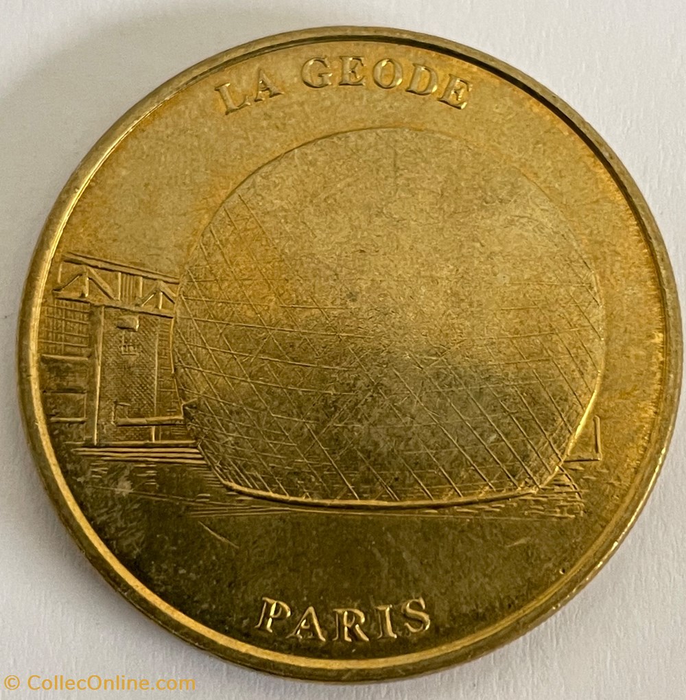 Jeton Touristique - Monnaie De Paris - La Géode - Coins - Exonumia