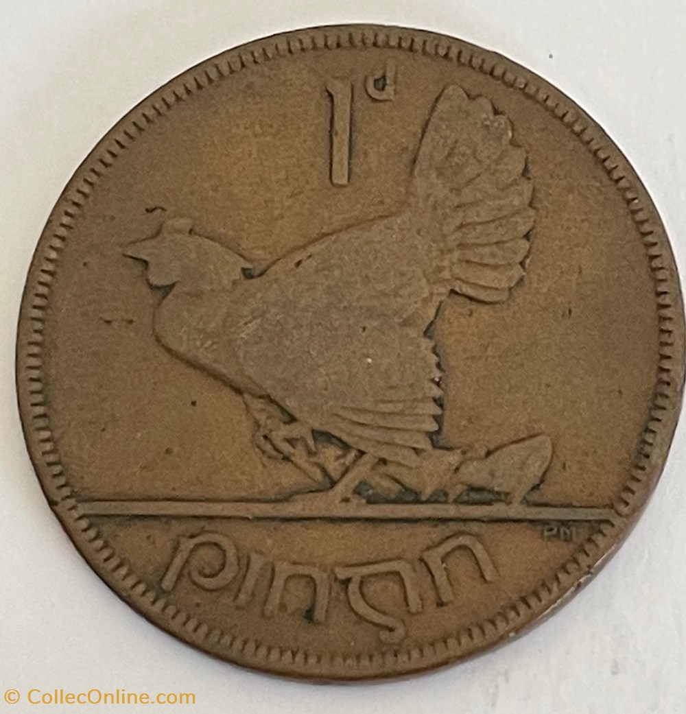 Irlande - 1 pingin 1928 monnaies monde irlande 1 pingin 1928