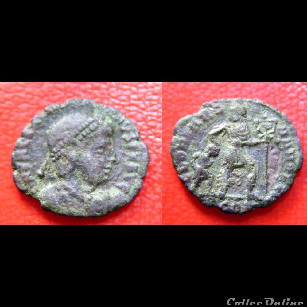 nummus - VALENTINIEN I - GLORIA ROMANORVM monnaie antique romaine nummus valentinien i gloria romanorvm