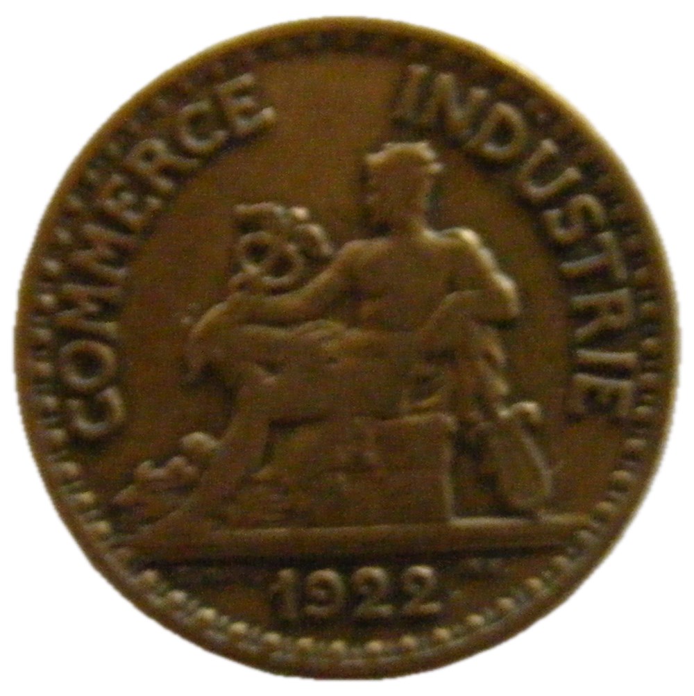 2 Francs Chambres de commerce 1922 monnaies monde france 2 francs chambres de commerce 1922