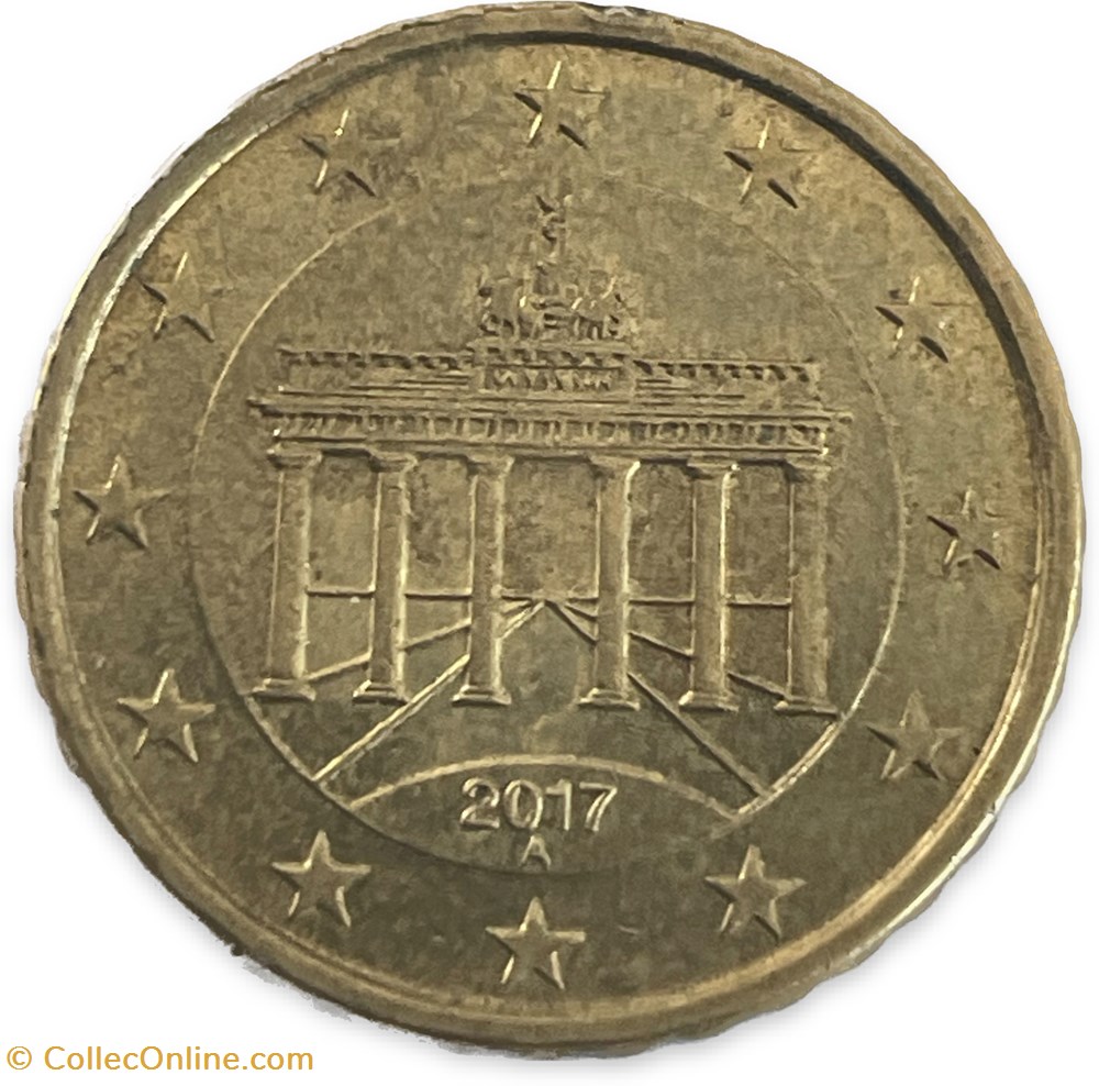 10 cents euro 2017A Berlin monnaies euros allemagne 10 cents euro 2017a berlin