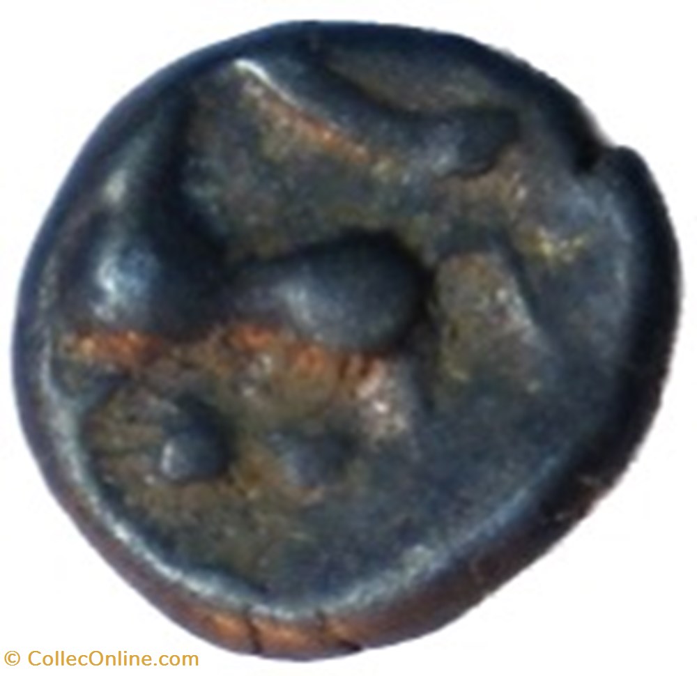 monnaies antiques celtes de statere aux segments de cercles cheval a gauche