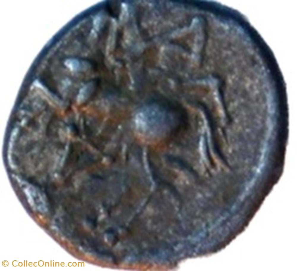 monnaies antiques celtes quinaire kaletedoy au delta renverse