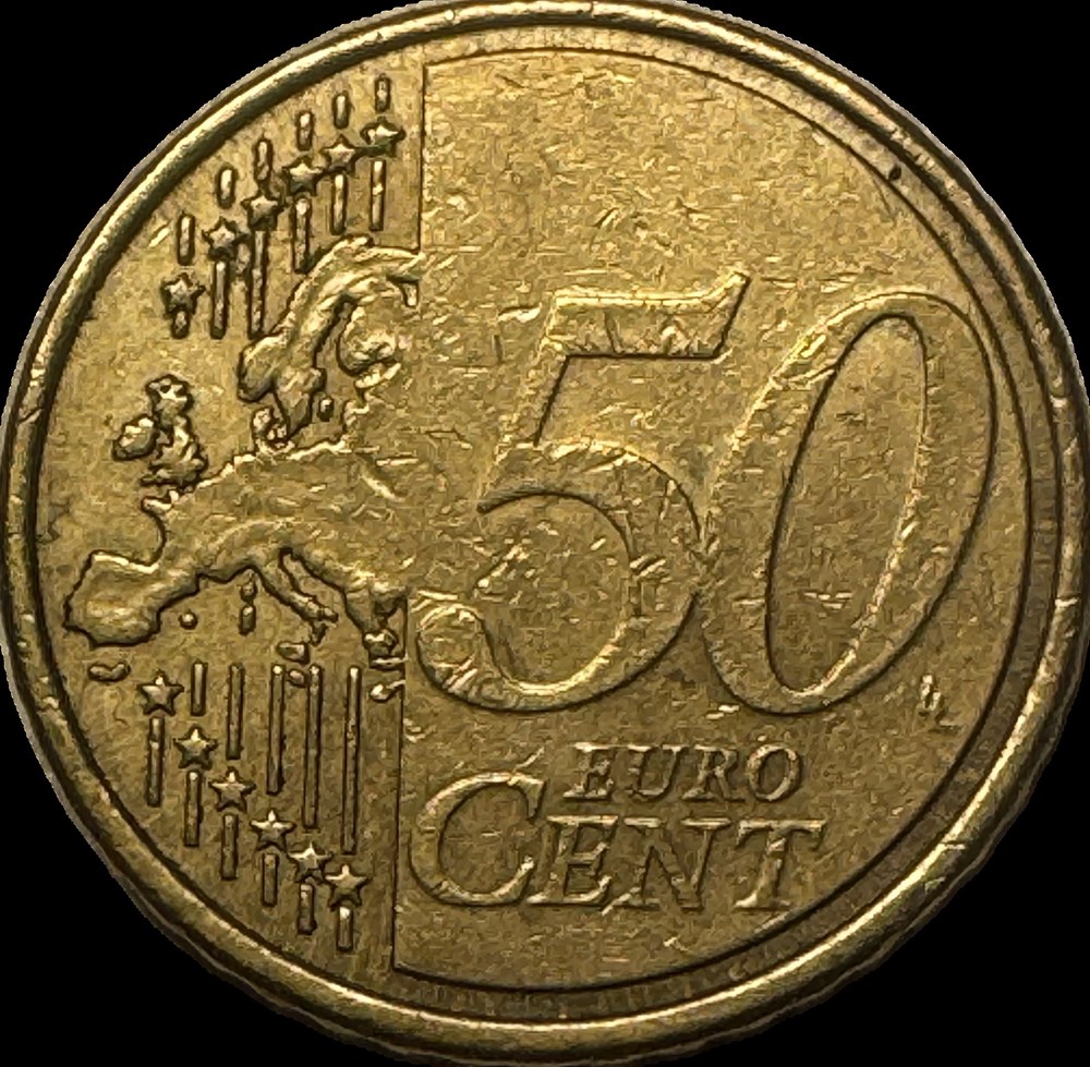 50 centimes d'euro 2008 monnaies euros a espagne 50 centimes euro 2008