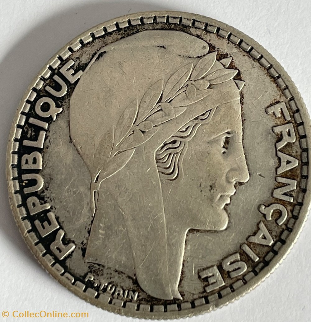 20 francs Turin 1933 Rameaux court monnaies monde france 20 francs turin 1933 rameaux court