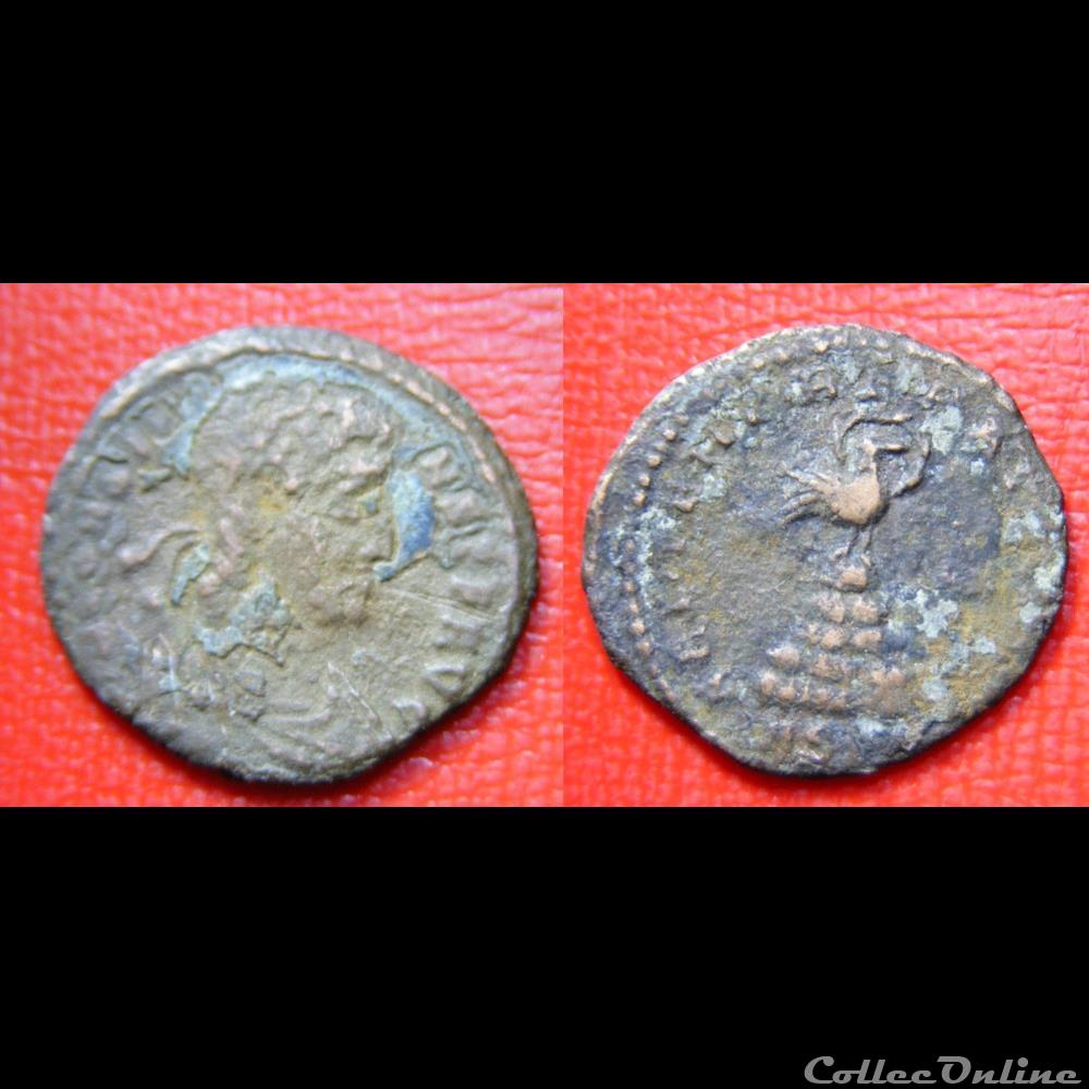 Demi-maiorina - CONSTANS - TEMP REPARATIO monnaie antique romaine demi maiorina constans temp reparatio