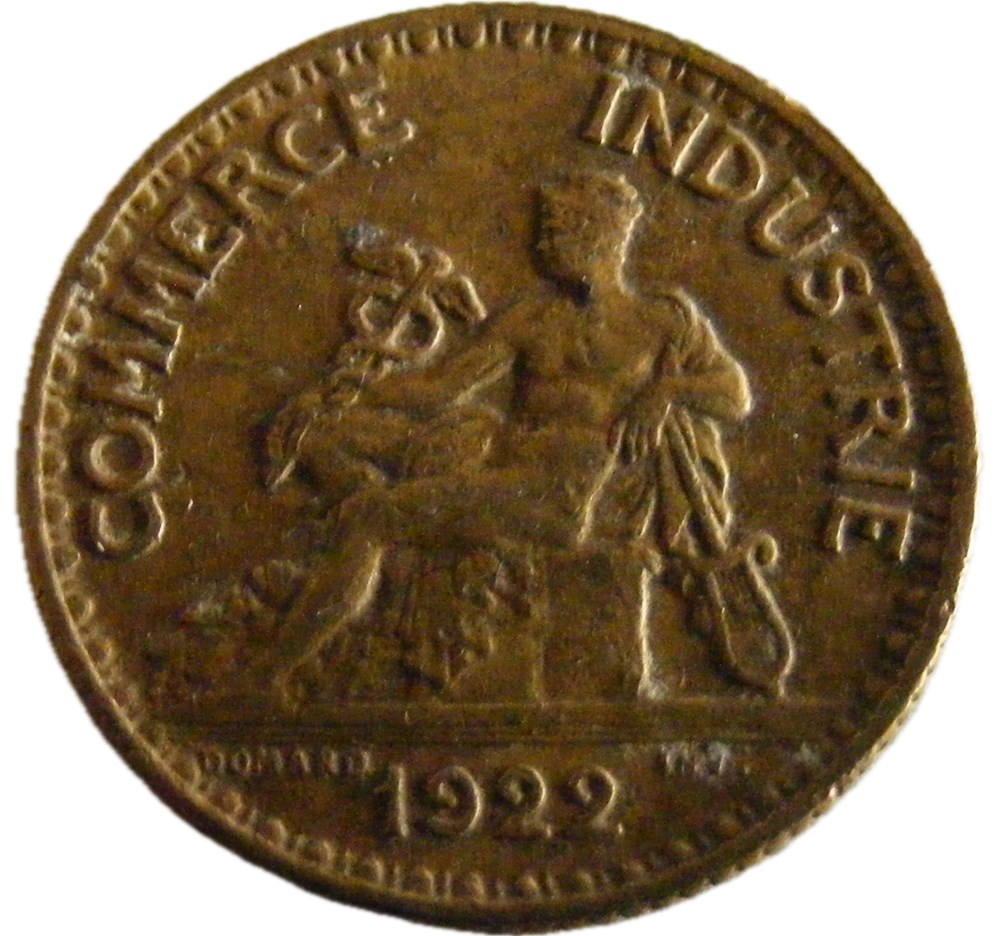 monnaies monde france 1 franc chambres de commerce 1922