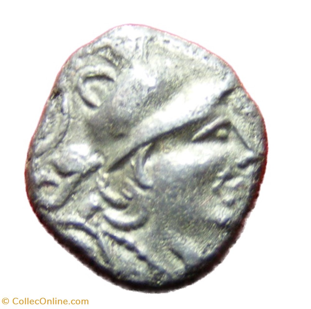 Denier à L'hippocampe monnaies antiques celtes denier a hippocampe