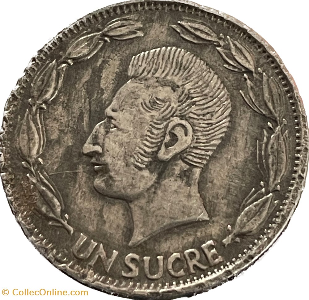 1 sucre 1981 monnaies monde equateur 1 sucre 1981