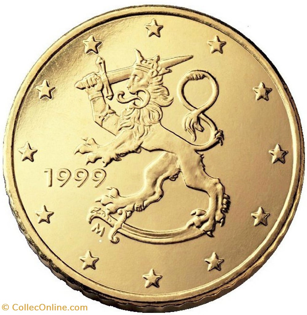 50 cents d'euro 2000 monnaies euros a finlande 50 cents euro 2000