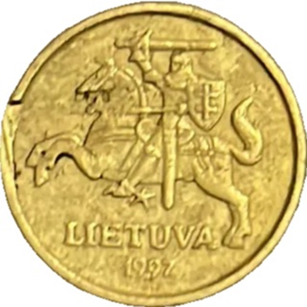 Lituanie 10 centų 1997 monnaies monde lituanie 10 centu 1997