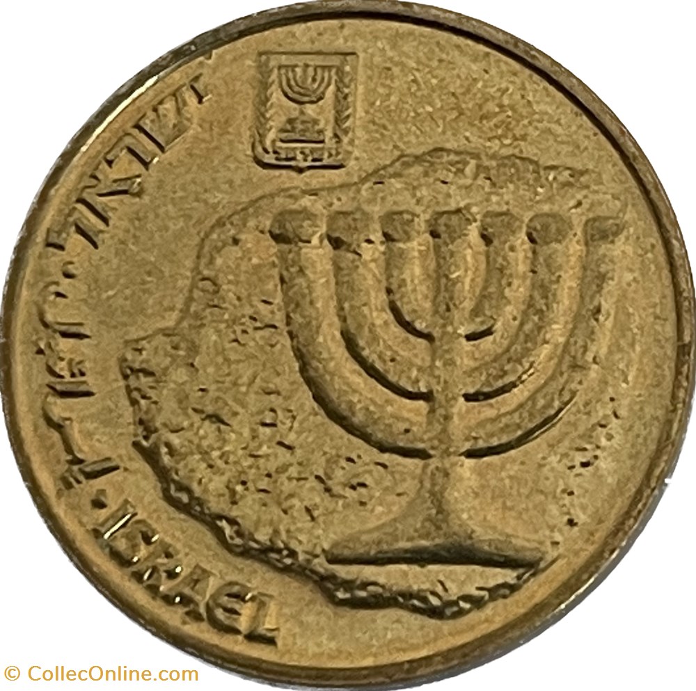 Israël - 10 Agorot 5746 (1986) monnaies monde israel 10 agorot 5746 1986