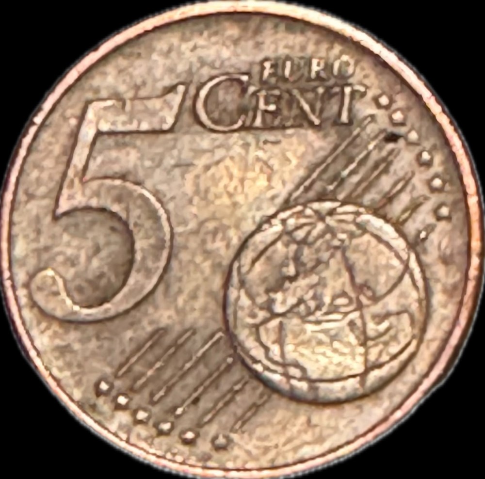 monnaies euros a autriche 5 cents 2011