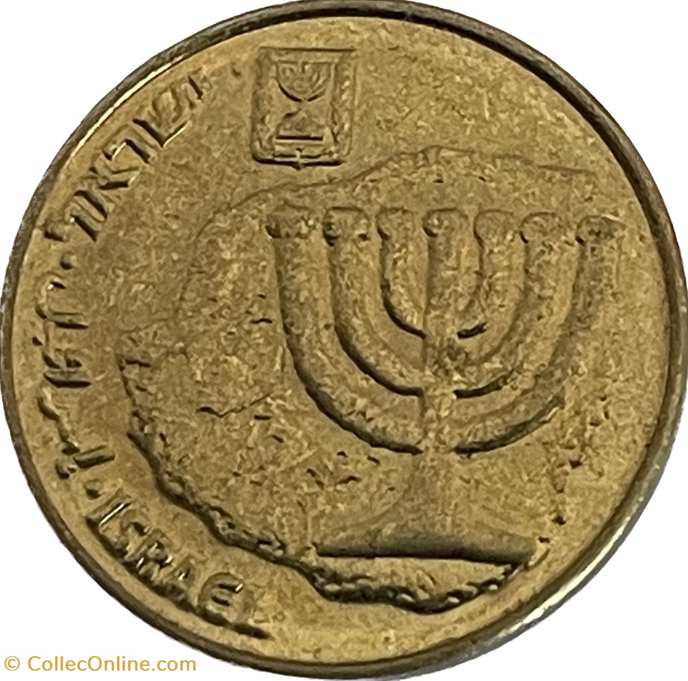 Israël - 10 Agorot monnaies monde israel 10 agorot