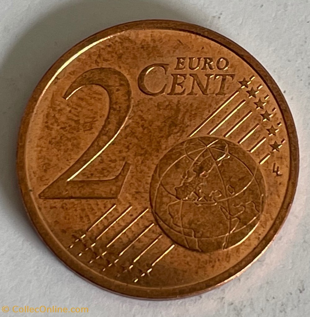 monnaies euros a france 2 centimes euro 2020