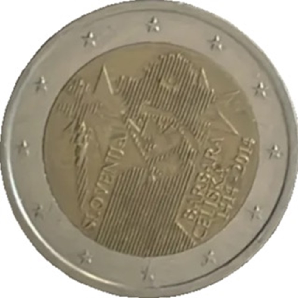 monnaies slovenie 2 euros 600e anniversaire du couronnement de barbara de celje 2011