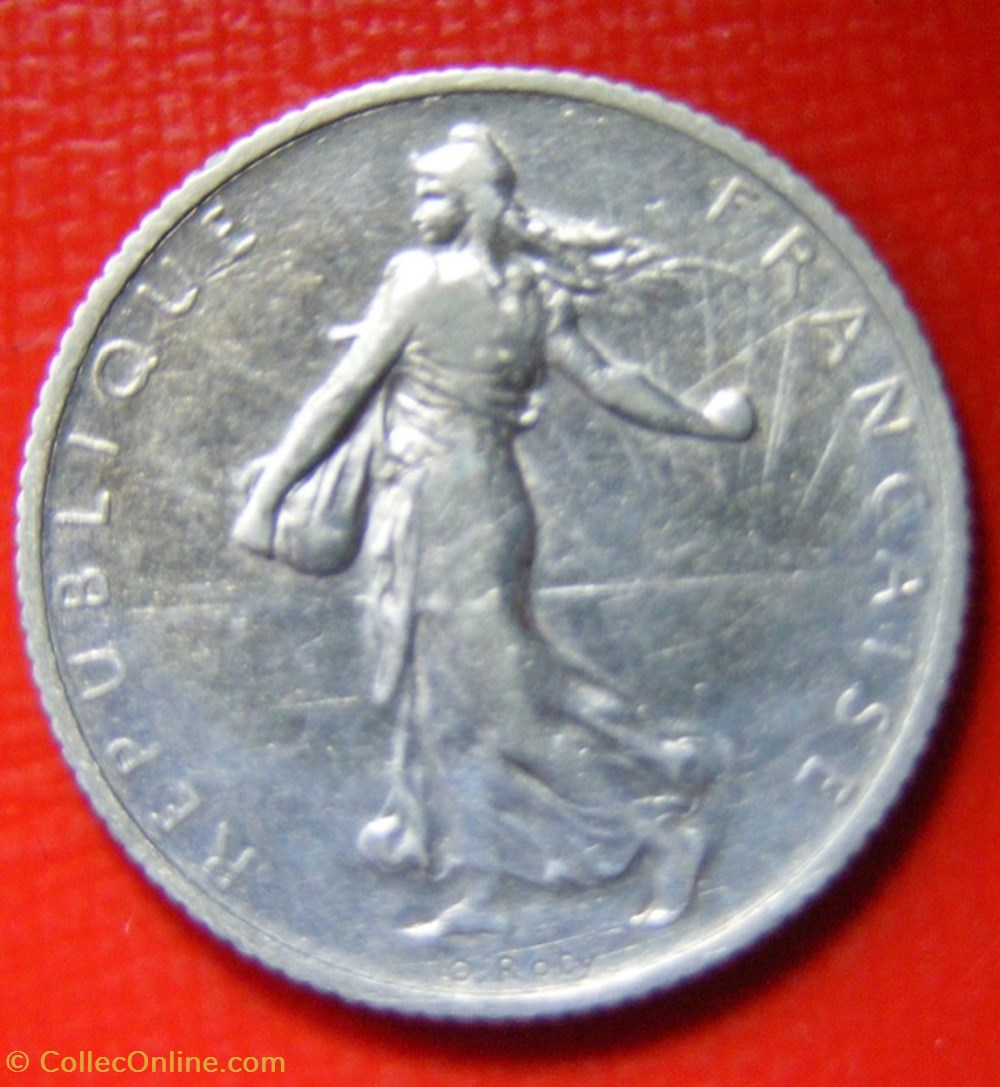 1 francs Semeuse 1907 monnaies monde france 1 francs semeuse 1907