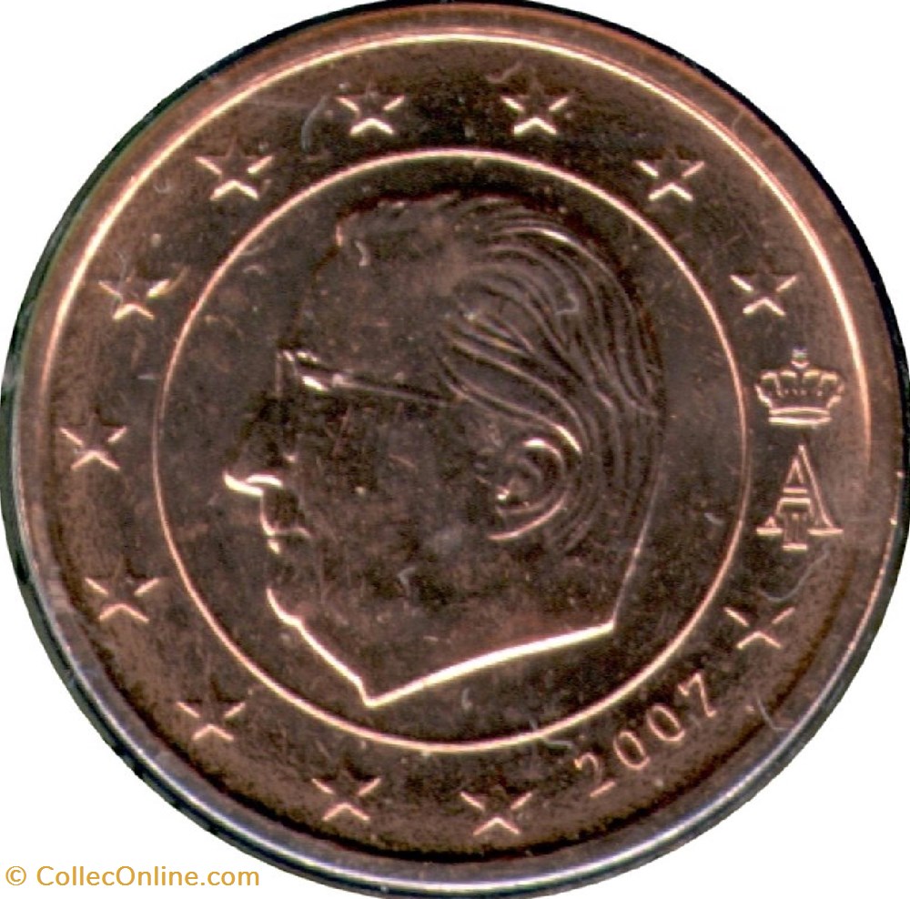 monnaies euros a belgique 1 cent 2004