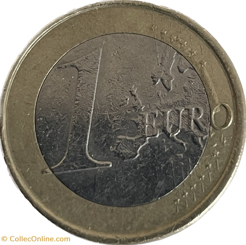 1 Euro 2018 monnaies euros a espagne 1 euro 2018