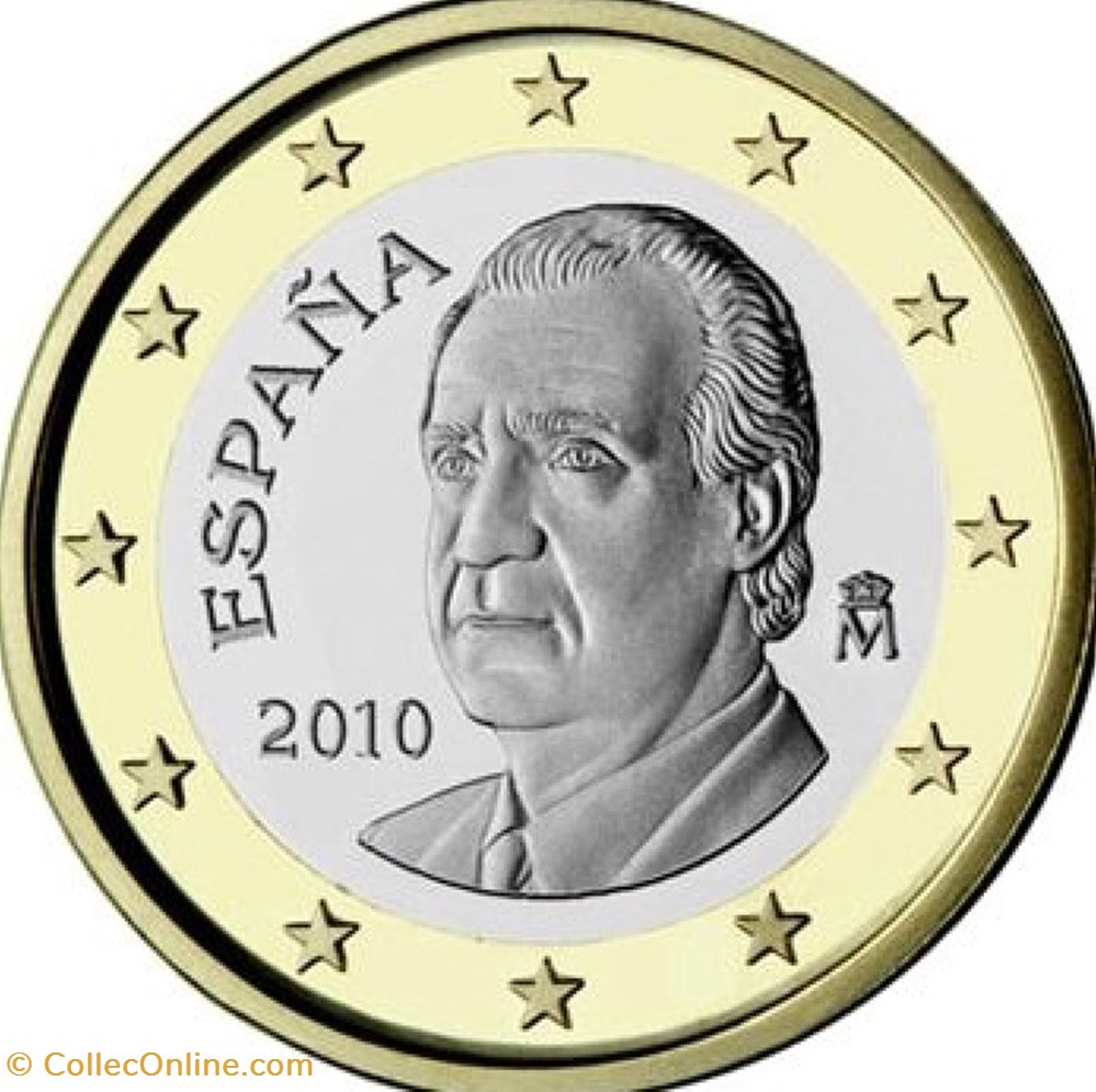 1 Euro 2011 monnaies euros a espagne 1 euro 2011