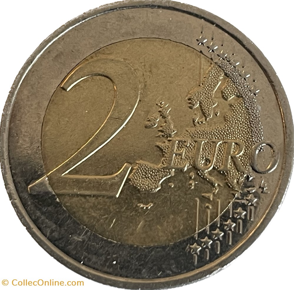 2 Euros 30e anniversaire de la chute du Mur de Berlin, dans la nuit du 9 au 10 novembre 1989 monnaies france 2 euros 30e anniversaire de la chute du mur de berlin dans la nuit du 9 au 10 novembre 1989