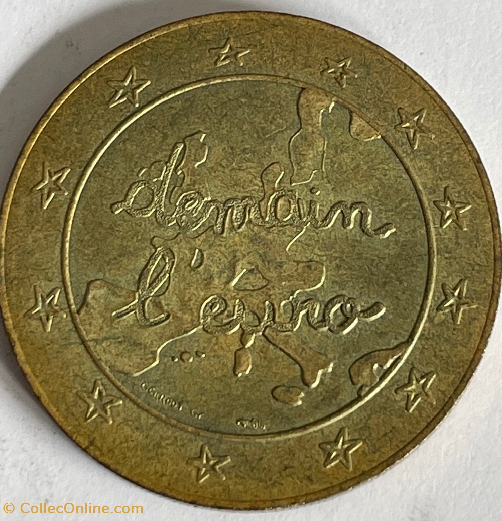 Jeton - 1½ euro Centre E. Leclerc monnaies paranumismatique jetons poids jeton 1 euro centre e leclerc