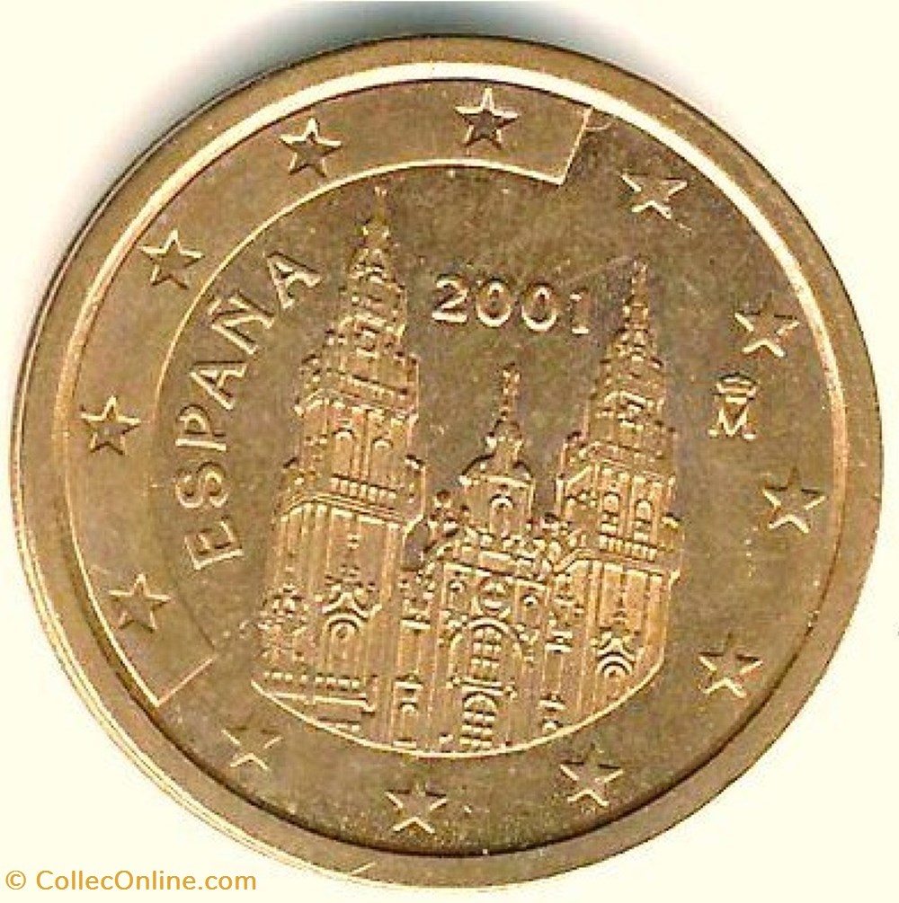 2 centimes euro 2000 monnaies euros a espagne 2 centimes euro 2000