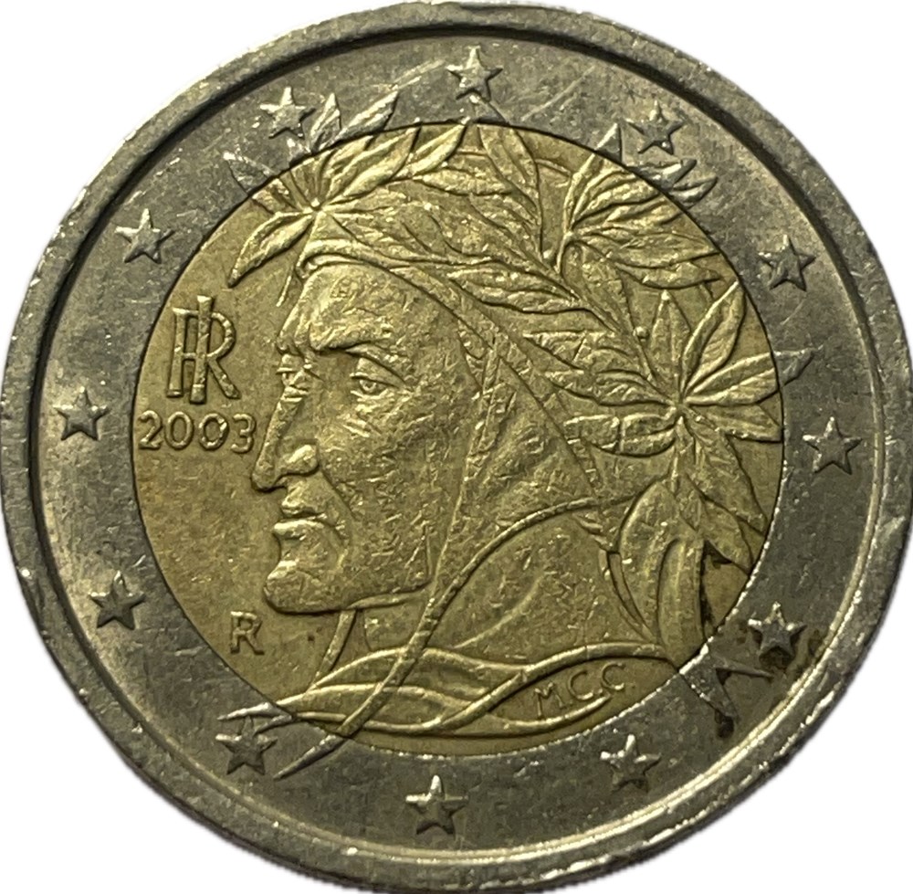 2 Euros 2003 monnaies a italie 2 euros 2003