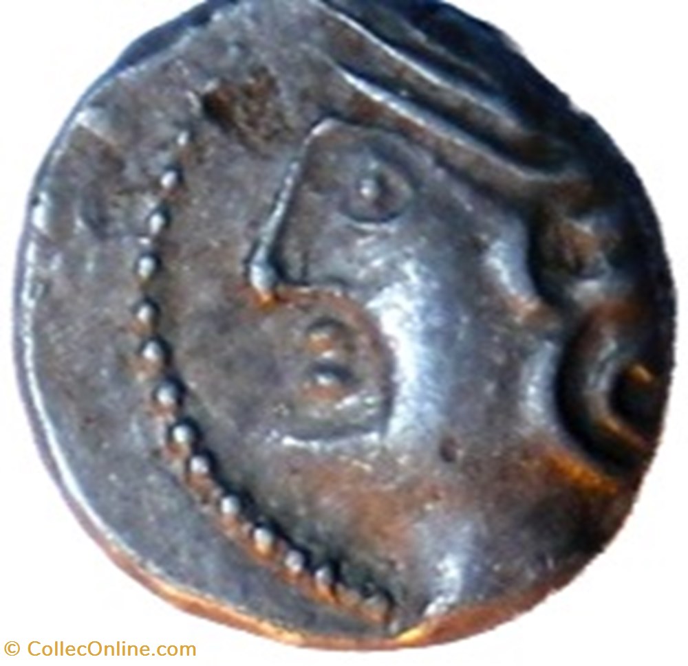 monnaies antiques celtes quinaire kaletedoy a la rouelle