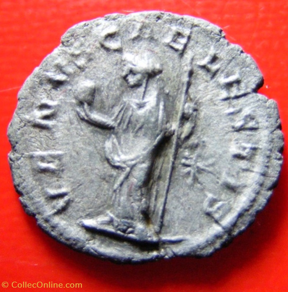 Denier - JULIA SOÉMIAS - VENVS CAELESTIS monnaies antiques romaines imperiales et republicaines denier julia soemias venvs caelestis