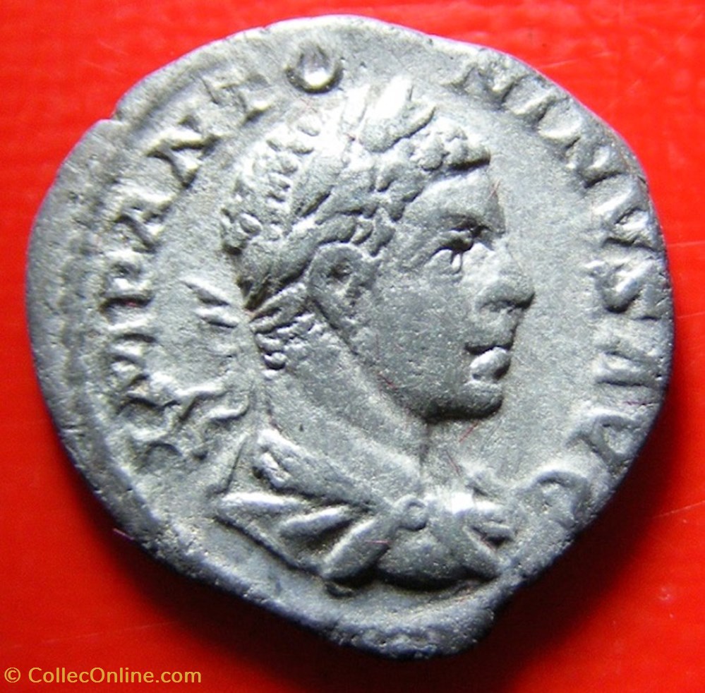 monnaies antiques romaines imperiales et republicaines denier elagabale annona