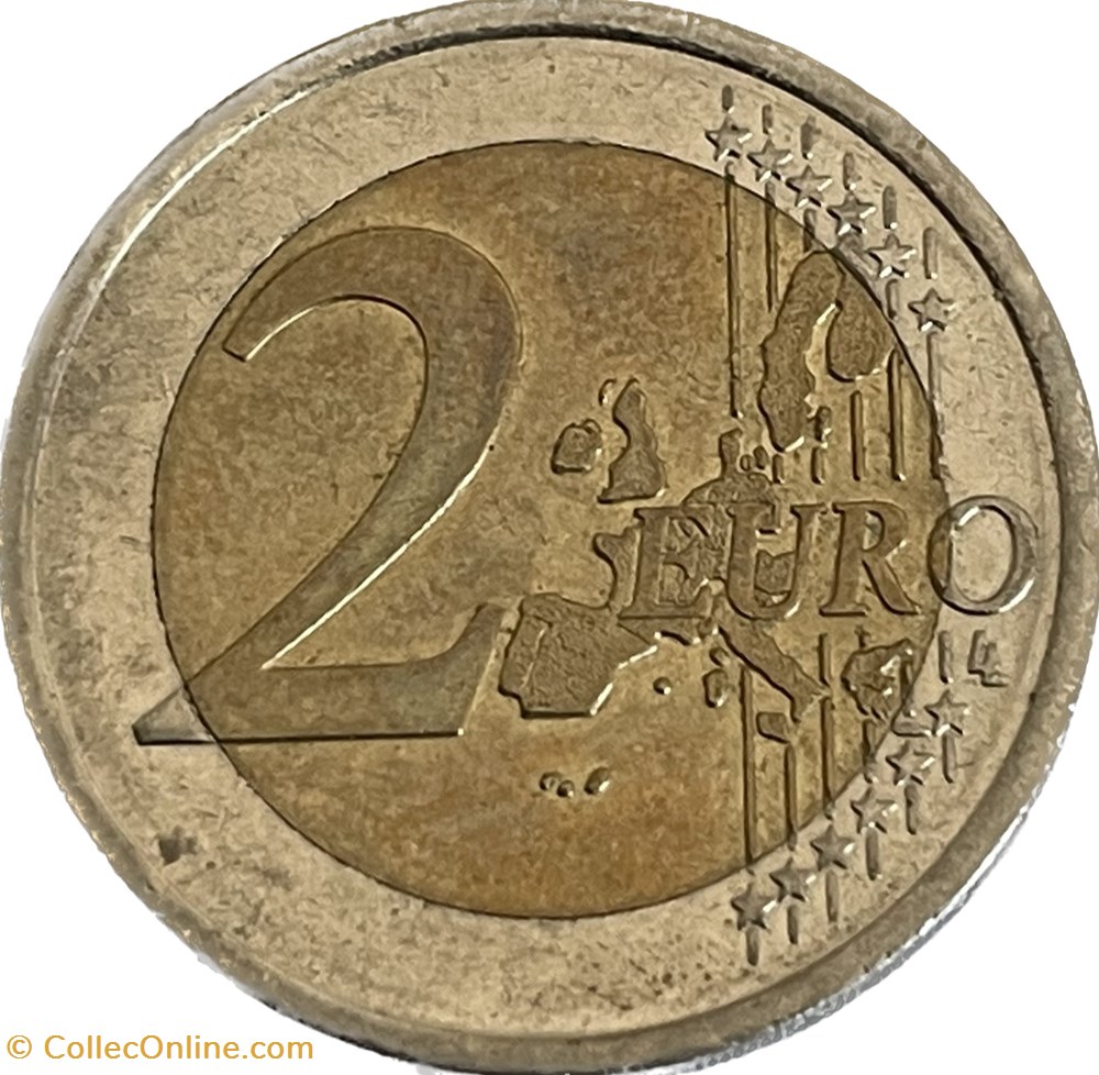 2 Euros 2002 monnaies a monaco 2 euros 2002