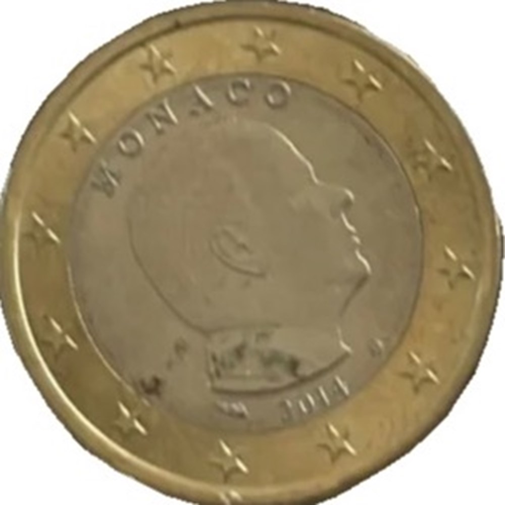 1 Euro 2014 monnaies euros a monaco 1 euro 2014