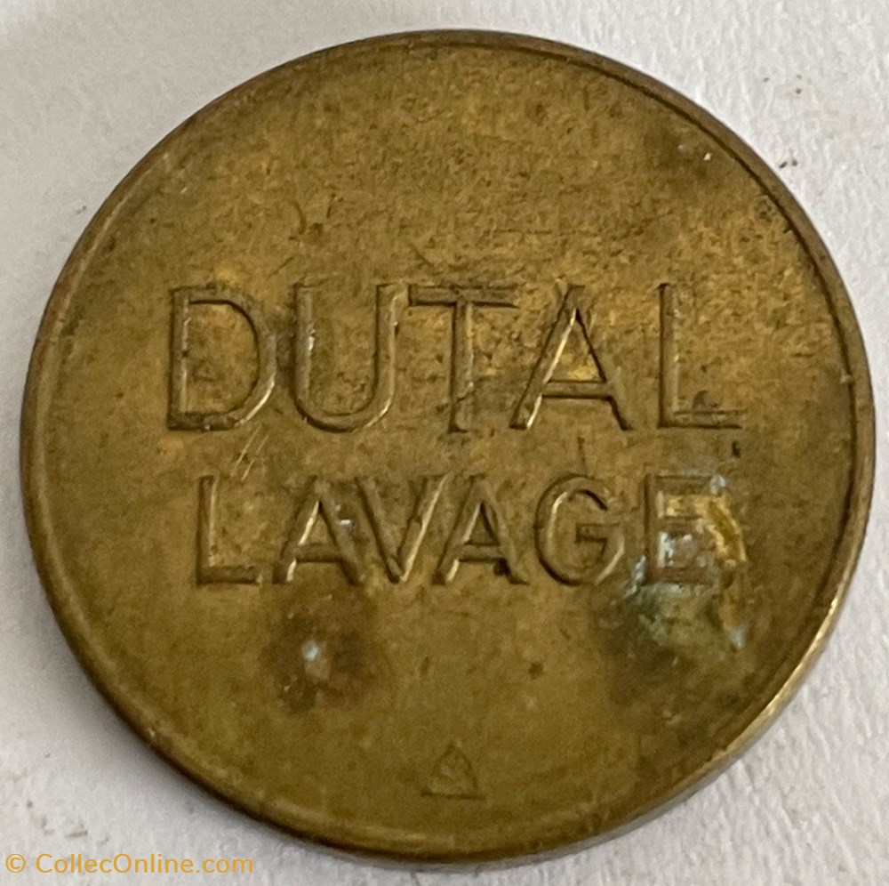 Jeton de Lavage voiture DUTAL Lavage monnaies paranumismatique jetons poids jeton de lavage voiture dutal lavage