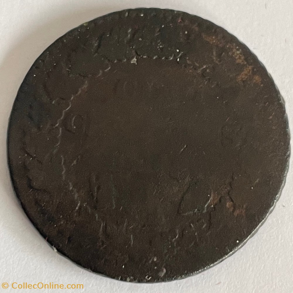 5 centimes Dupré AN8 AA monnaies monde france 5 centimes dupre an8 aa