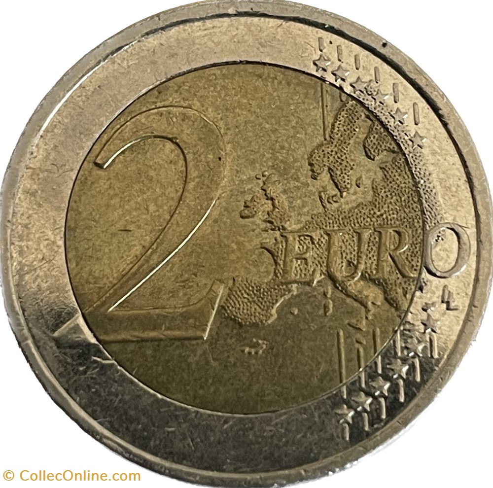 2 euros Kostís Palamás 2018 monnaies grece 2 euros kostis palamas 2018