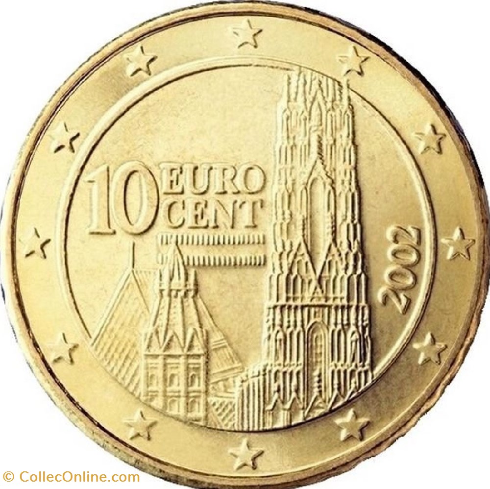 10 cents 2006 monnaies euros a autriche 10 cents 2006
