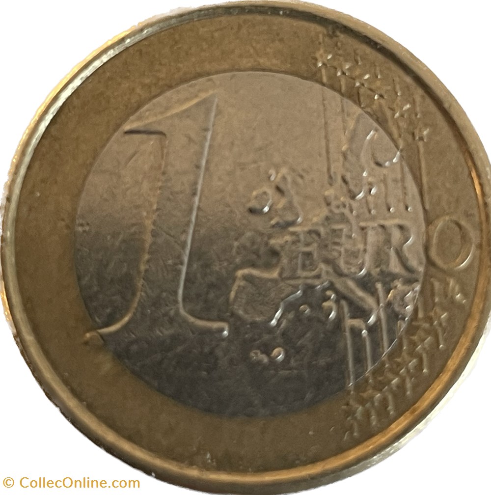 monnaies euros a belgique 1 euro 2004