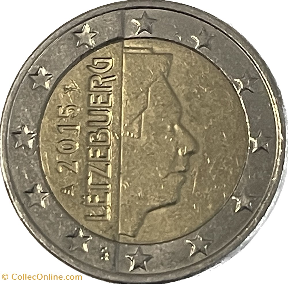 2 Euros 2015 monnaies a luxembourg 2 euros 2015