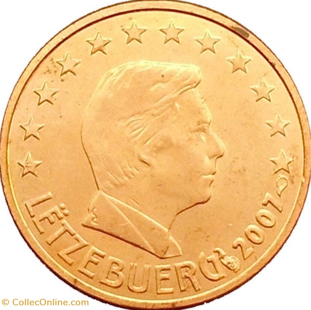 1 cent : 2002 monnaies euros a luxembourg 1 cent 2002