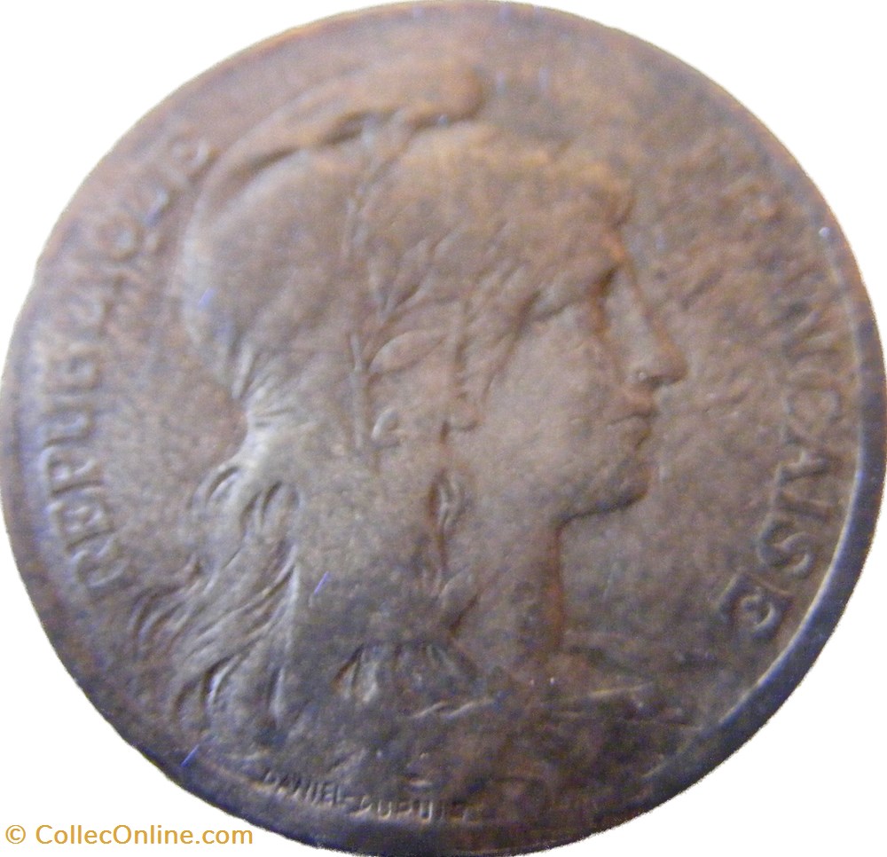5 centimes Daniel-Dupuis 1899 monnaies monde france 5 centimes daniel dupuis 1899