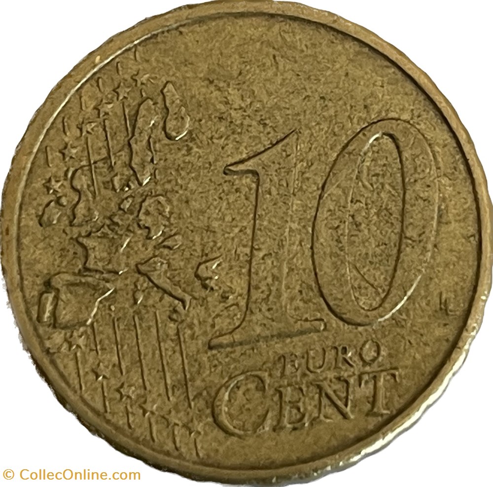 10 cents euro 2002 J Hambourg monnaies euros allemagne 10 cents euro 2002 j hambourg
