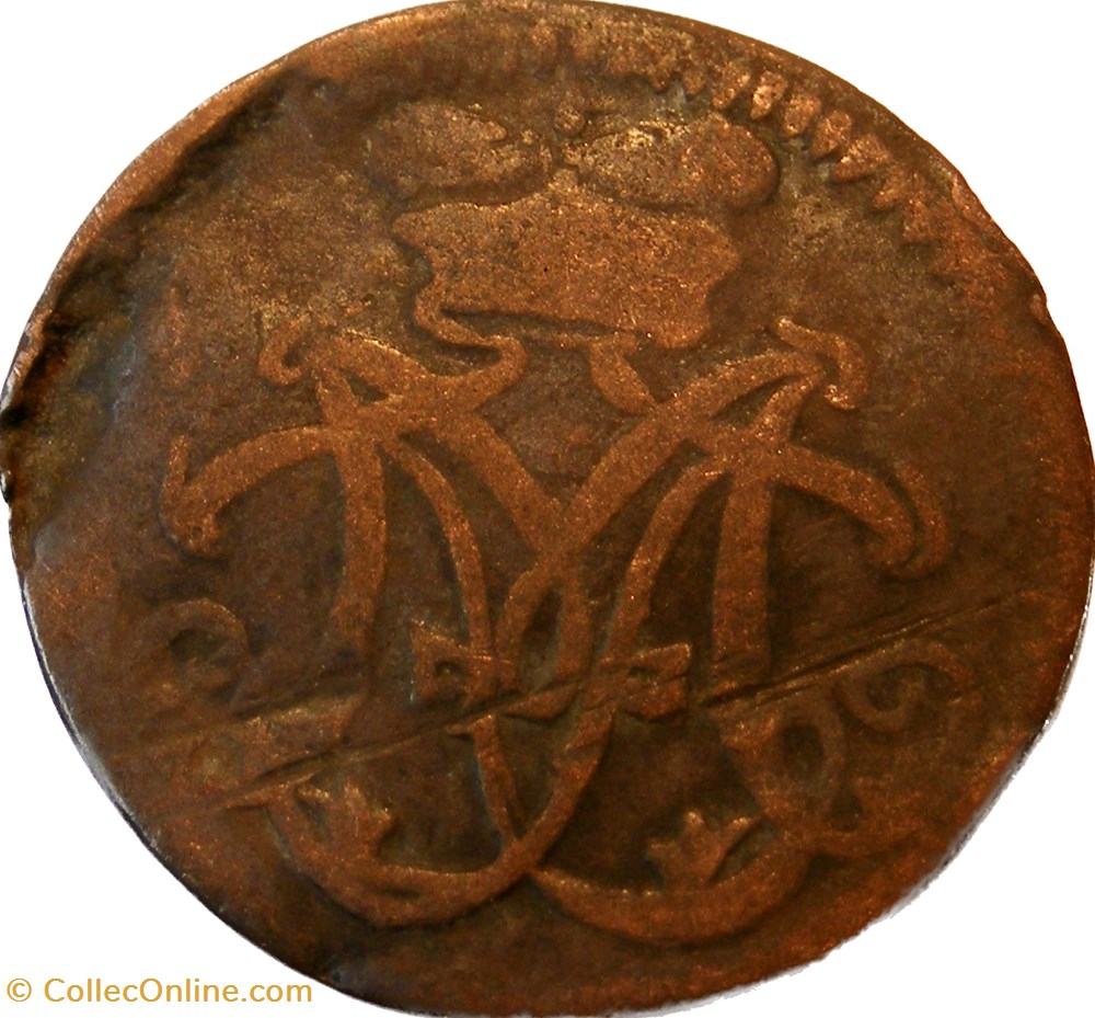 Allemagne - Archevêché de Cologne - ¼ stüber - Maximilien-Frédéric de Königsegg-Rothenfels 1764 monnaies monde allemagne archeveche de cologne stuber maximilien frederic de konigsegg rothenfels 1764