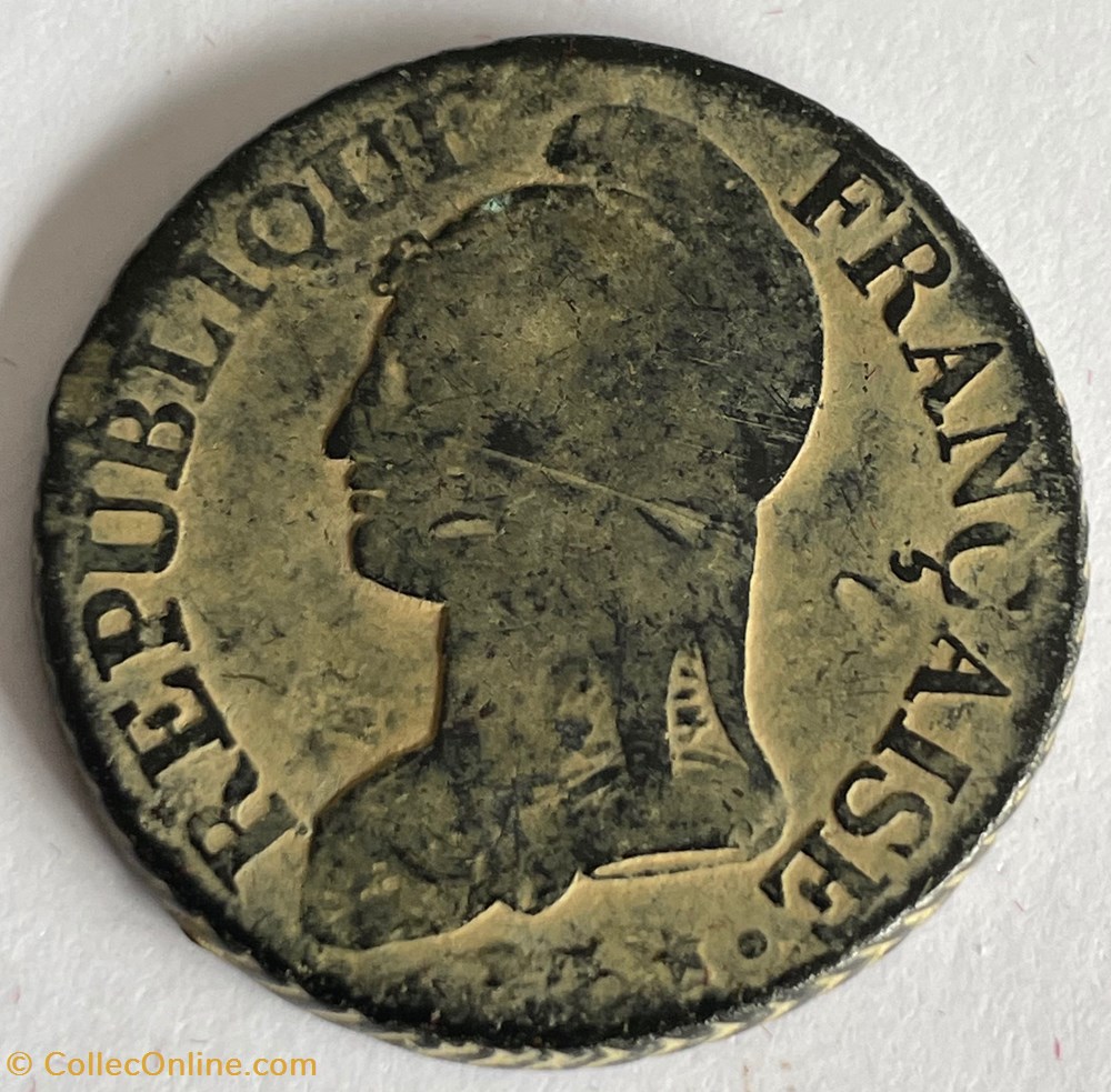 5 centimes Dupré AN8 AA monnaies monde france 5 centimes dupre an8 aa