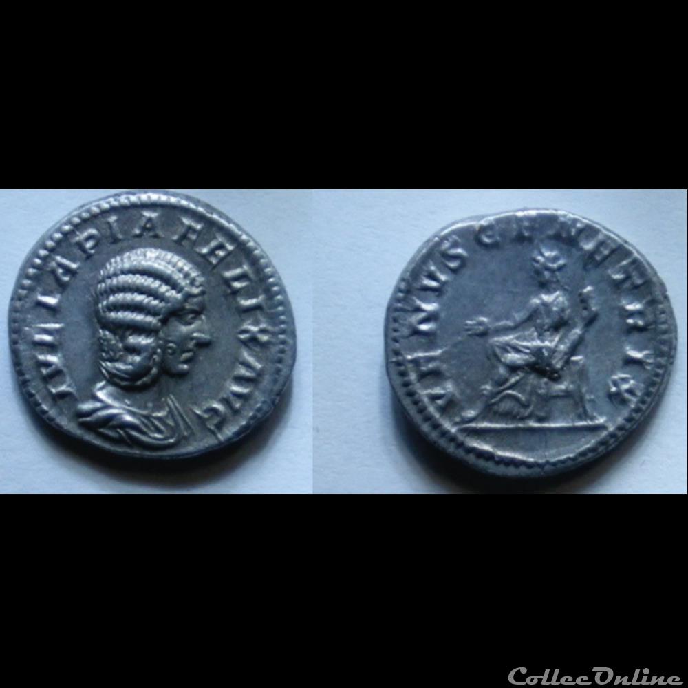 monnaies antiques romaines imperiales republicaines denier julia domna venvs genetrix