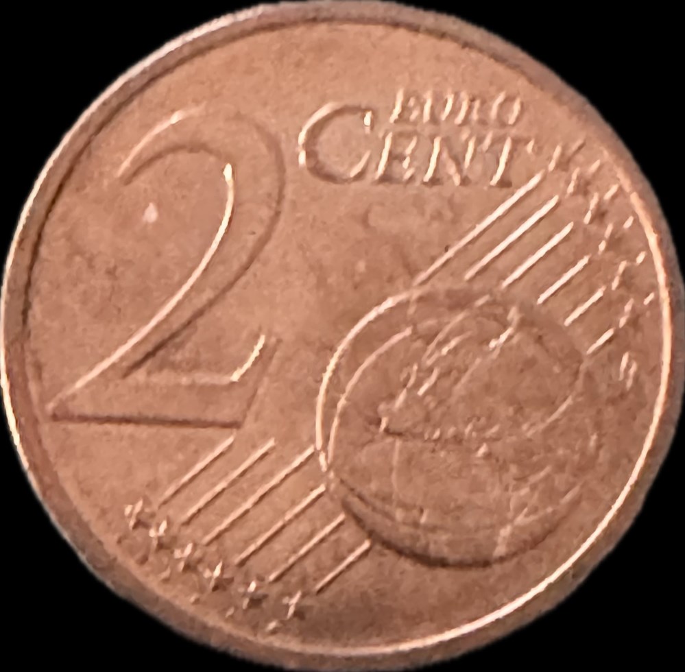 monnaies euros a france 2 centimes euro 2024