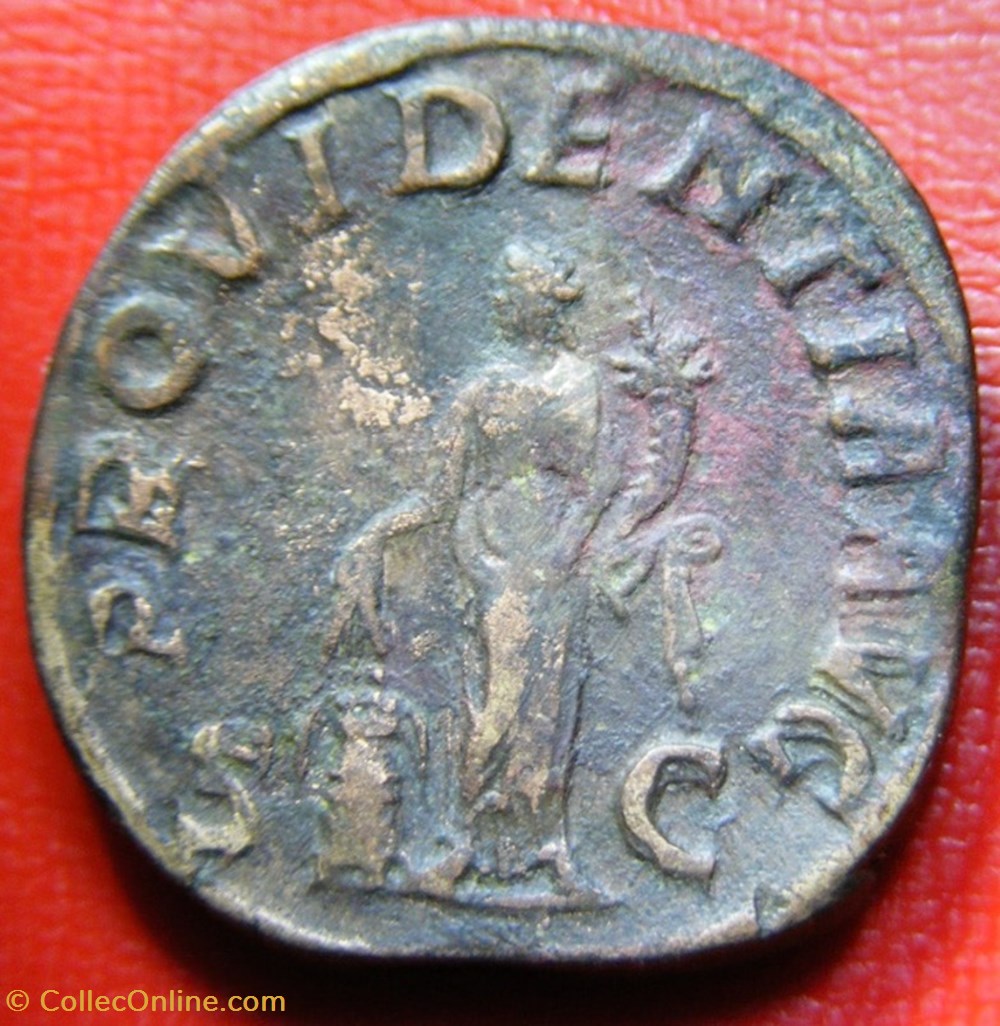 Sesterce - ALEXANDRE SÉVÈRE - PROVIDENTIA monnaies antiques romaines imperiales et republicaines sesterce alexandre severe providentia
