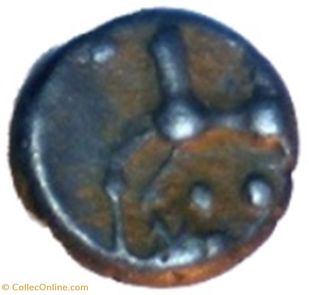 monnaies antiques celtes de statere aux segments de cercles cheval a gauche